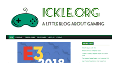 Desktop Screenshot of ickle.org